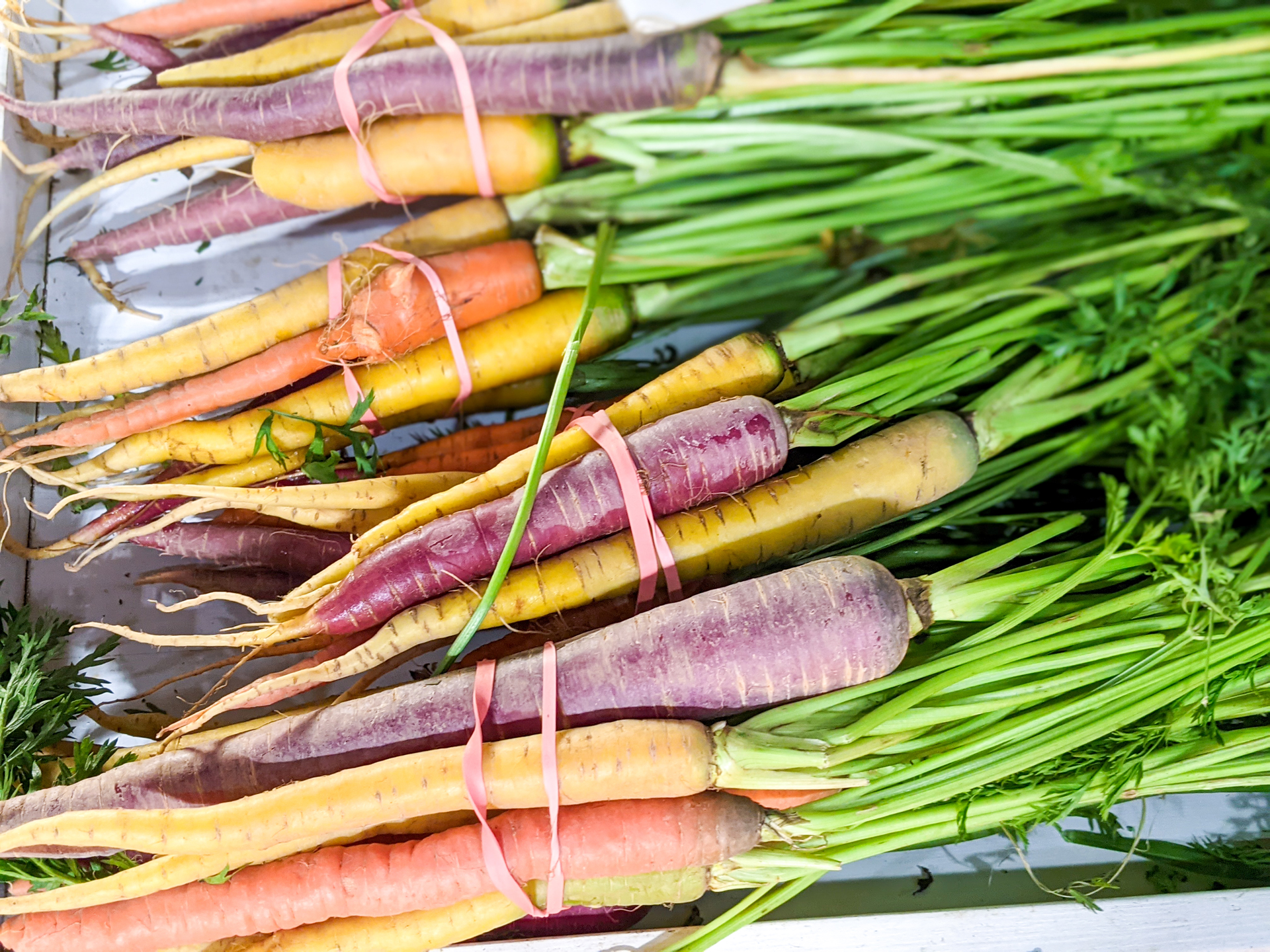 Stoltzfus Farms</p>
<p>Working in Market since he was a young man, Elmer Stoltzfus takes great pride in offering the finest locally grown fruits and vegetables Lancaster County has to offer. Sourcing directly from his farm near Strasburg and select local farms, visit Stoltzfus Farms year-round for a plentiful selection of homegrown and local produce!